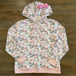 Posh Peanut Hello Kitty Zip-up Hoodie Size Small